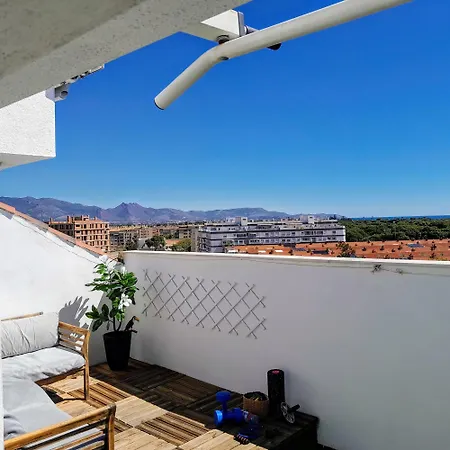 Duplex A Pocos Minutos De La Playa , 2 Terrazas, 4 Hab , 3 Banos Apartmán *